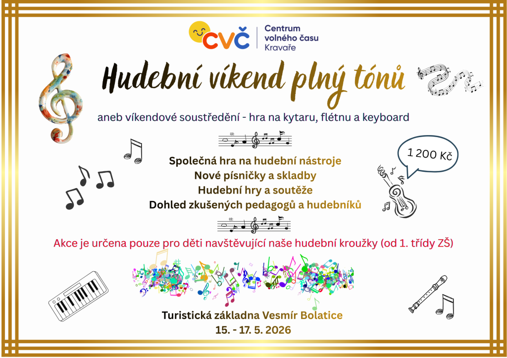 Hudební víkend plný tónů