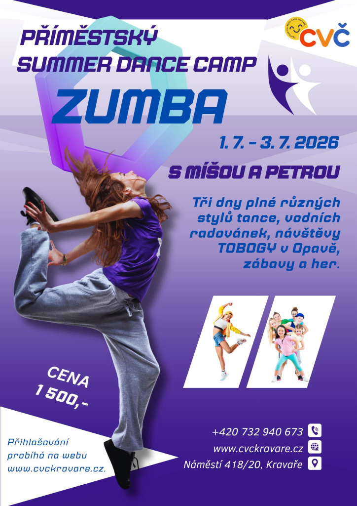 Příměstský summer camp ZUMBA