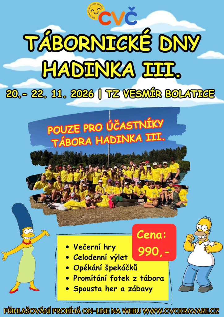 Tábornické dny Hadinka III. 2026
