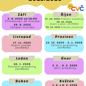 Školní rok 2025/2026