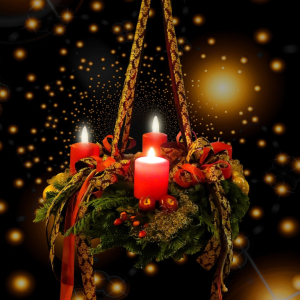 Výroba adventních věnců