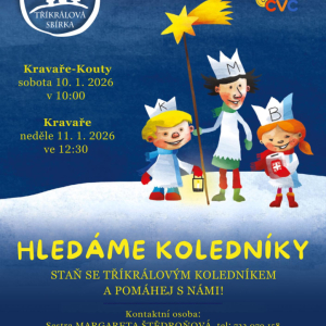 Tříkrálová sbírka - Kravaře-Kouty