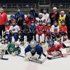 Hokejový kroužek - bowling