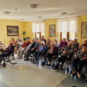 Hudební dopoledne v Domově pro seniory sv. Hedviky